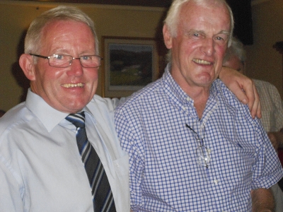 Maurice Carbery
Sponsor Gay Smith with Maurice Carbery, winner of Nearest the Pin in 2
