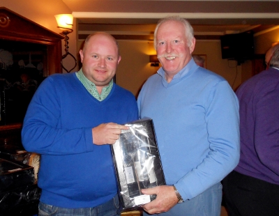 Denis Marnane
Best Back 9 went to Denis Marnane - pictured with Captain Jonathan Smith
