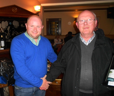 Donal Horgan
Second place in Class 3 went to Donal Horgan - here with Captain Jonathan Smith
