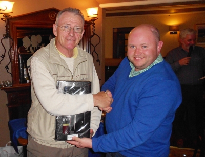 Leo Lennon Maher
Fresh from his overall win at the last outing at Portmarnock Links, Leo Lennon Maher settled for third in Class 1 - here pictured with Captain Jonathan Smith
