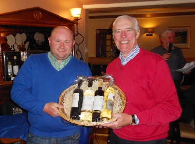 Norbert Kellett
Runner up on the day Norbert Kellett with Captain Jonathan Smith
