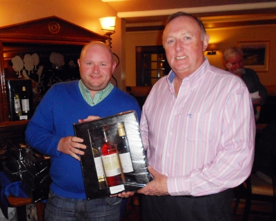 Pat Edwards
Winner of Class 3, Pat Edwards receiving his prize from Captain Jonathan Smith
