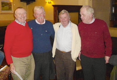 4th Place
Mick McKenna, John O'Grady, Alec Corcoran and Jim Clancy.
