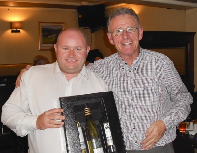 Leo Lennon Maher
Captain Jonathan Smith presenting the prize for winning category 1 to Leo
